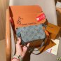 one hundred and fortyChip versionLv Louis VuittonDenim denim mahjong bag! Underarm b