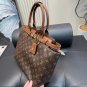 one hundred and fortySize 33.26cmThe LV classic vintage tote bag, especially the white_1595
