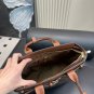 one hundred and fortySize 33.26cmThe LV classic vintage tote bag, especially the white_1595