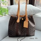 one hundred and ninetysize：44×37LV Marnia canvas Hobo tote bag Tote bag Shopping bag