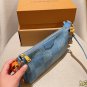 one hundred and sixty-fiveChip versionLv Louis VuittonNew Denim Cowboy Blue Hobo Und