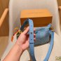 one hundred and sixty-fiveChip versionLv Louis VuittonNew Denim Cowboy Blue Hobo Und
