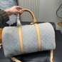 one hundred and sixty-fiveSize 45.25cmNew LV denim denim popular travel bag! Each cele
