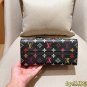 one hundred and thirty-fiveLV onthego Louis Vuitton Black Tri Color Jungle BagSize
