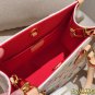 one hundred and thirty-fiveLV onthego Louis Vuitton white tri color jungle bagSize