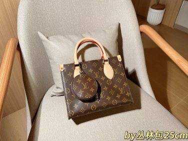 one hundred and thirtyLV onthego Louis Vuitton Jungle BagSize 25cmgift box packag_730