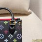 one hundred and twenty-fiveLV onthego Louis Vuitton Black Tri Color Mini Jungle BagS