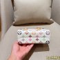 one hundred and twenty-fiveLV onthego Louis Vuitton White Tri Color Mini Jungle BagS
