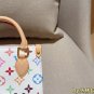 one hundred and twenty-fiveLV onthego Louis Vuitton White Tri Color Mini Jungle BagS