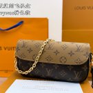Original Reproduction ￥ 165 Airplane BoxLV Ivy Woc Color blocked EditionA super easy