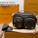 Original reproduction ￥ 200 airplane box color changing leatherThe LV explosive camera