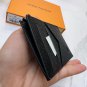p65LV counter popular card bag wallet two fold top PVC with cowhide card slot multi ultr