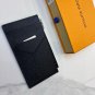 p65LV counter popular card bag wallet two fold top PVC with cowhide card slot multi ultr