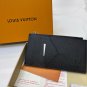 p65LV counter popular card bag wallet two fold top PVC with cowhide card slot multi ultr