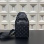 P85 Louis Vuitton Louis VuittonLV printed chest bag, crossbody shoulder bag, physical sh