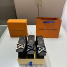 p85D-29 complete packaging+tote bagLV Louis VuittonMen's leather belt