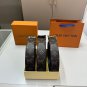 p85D-29 complete packaging+tote bagLV Louis VuittonMen's leather belt