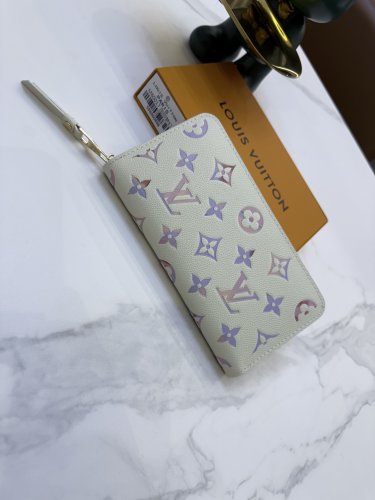 P90 Dream Series60017 Lv Counter New Wallet Zipper Bag Original PVC High Quality Low Pri