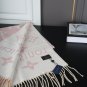 P90LV Cold Reykjavik double-sided printed tassel woolen scarfThis style is woven from