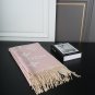 P90LV Cold Reykjavik double-sided printed tassel woolen scarfThis style is woven from