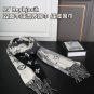 P90LV Reykjavik double-sided cashmere tassel scarf, vintage woolen scarfThis style is