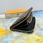 P100 color black size 19x10 calf leather Zippy Lockme wallet, combining the iconic design