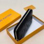 P100 color black size 20x10 LV new handbag original top layer cowhide, first-class feel c