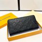 P100 color black size 20x10 LV new men's handbag original top layer cowhide, first-class