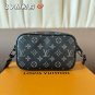 P110 comes with a folding box LV camera bag, a cool LV men's bag is here. The crossbody ba