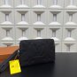 P115 Louis Vuitton Louis VuittonLV cowhide password lock clutch bag, classic and versati