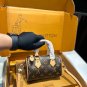 P120 (gift box packaging)LV Nano Speedy 16 Pillow Bag LV New Series Pillow Bag Handbag,