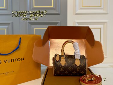 P120 16cm (folding box airplane box)size&iuml;&frac14;�16&Atilde;�10LV Louis Vuitton Speedy Nano Mini Pill