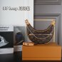 P120 Folding BoxLV Loop Moon Bag Pea Bag Underarm Bag Handbill Shoulder Bag Crescent Bag