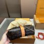 p120D-108 size 21 × 12 folding boxThe LV Pochette Mia handbag from Louis Vuitton has