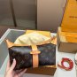 p120D-108 size 21 × 12 folding boxThe LV Pochette Mia handbag from Louis Vuitton has