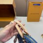 p120D-412 size 24 × 18The new Lv denim shell bag is eye-catching, very unique, with a