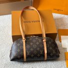 p120Lv Louis Vuitton  Alma BB Printed Leather Shell BagThe original high-quality bag,