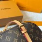 p120Lv Louis Vuitton  Alma BB Printed Leather Shell BagThe original high-quality bag,