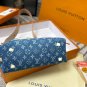 p120size:30cmLV Louis Vuitton Denim Cowboy Carryall BagFocusing on a casual style