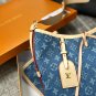 p120size:30cmLV Louis Vuitton Denim Cowboy Carryall BagFocusing on a casual style