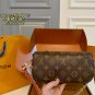 P125 (Folding Box Airplane Box)size&iuml;&frac14;�22&Atilde;�12LV Louis Vuitton Ivy Mahjong Bag Underarm B