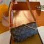 P125 (Folding Box Airplane Box)size&iuml;&frac14;�22&Atilde;�12LV Louis Vuitton Ivy Mahjong Bag Underarm B