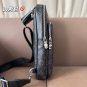 P125 The new men's chest bag Lv chest bag features a zipper for easy access, allowing yo