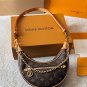 p125LV Louis Vuitton  Vitage's new vintage pea bunLv Marcel used bag, recently the st