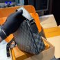 P130 (gift box packaging)LV Men's Postman Bag VOYAGER Postman Bag Structure and Accessor