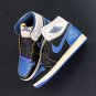 1 Retro High OG SP Fragment x Union LA Black White Sport Royal 2026