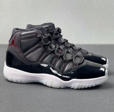 11 Retro 72-10 BLACK-GYM RED-WHITE
