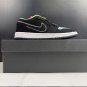 Air Jordan 1 Low Black Aurora Green Laser Orange Shoes Sneakers