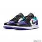 Air Jordan 1 Low Court Purple Tropical Twist Shoes Sneakers