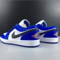Air Jordan 1 Low Hyper Royal Orange Peel Shoes Sneakers
